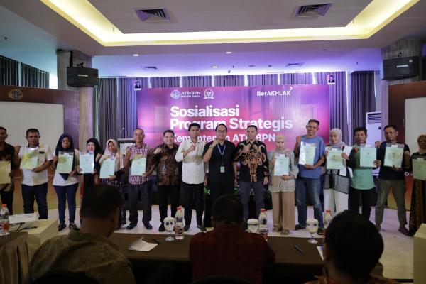 Apresiasi Sosialisasi Program Strategis Kementerian ATR/BPN, Wakil Ketua Komisi...