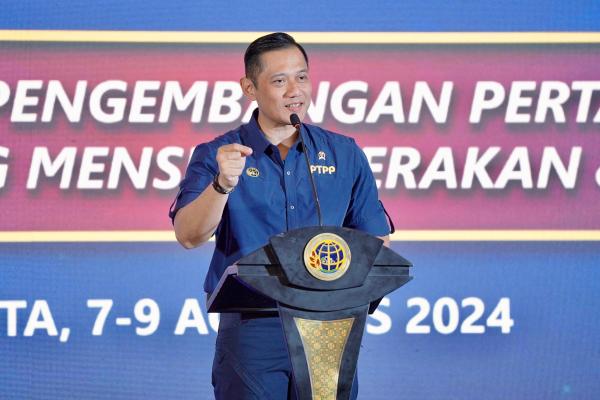 Buka Rakernis Ditjen PTPP, Menteri AHY Bicarakan Peran Penting Pengadaan Tanah b...