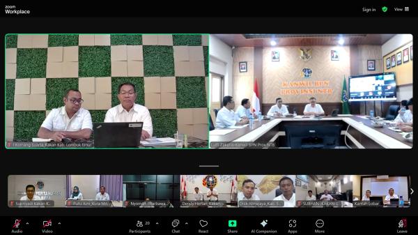 Pesan Menteri Nusron kepada Jajaran Kanwil BPN Provinsi NTB dan Bengkulu: Kita T...