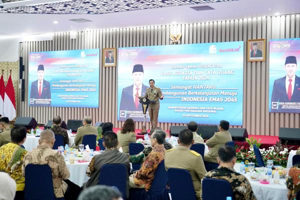 Ramah Tamah Peringatan HANTARU 2024, Menteri AHY: Bangun Kementerian dengan Sepe...