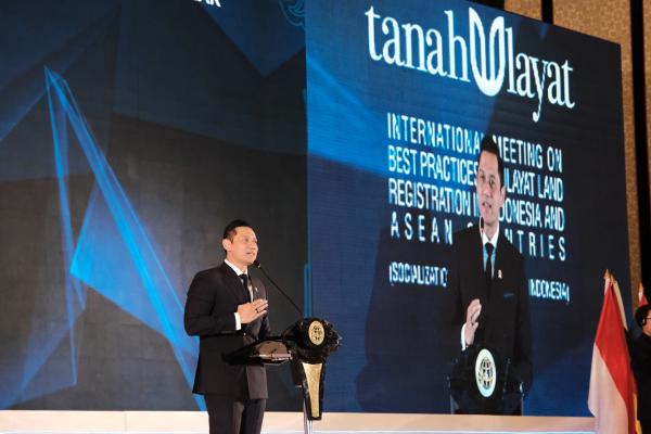 Buka Pertemuan Puncak Internasional Pertama tentang Tanah Ulayat, Menteri AHY: K...