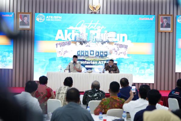 Setahun Setelah Diluncurkan, Kementerian ATR/BPN Berhasil Terbitkan 3,1 Juta Ser...