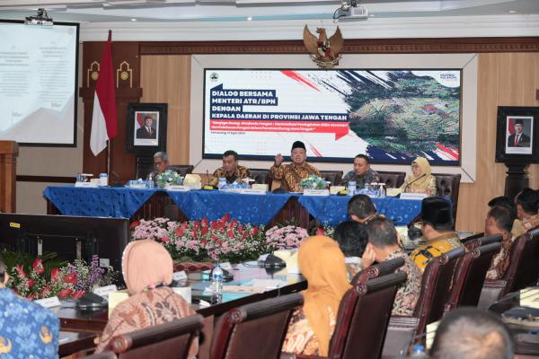 Dorong Investasi Masuk, Menteri Nusron Minta Pemda Se-Jawa Tengah Percepat Serti...