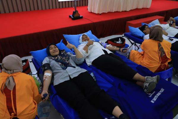 Kementerian ATR/BPN Selenggarakan Donor Darah, Wujud Peduli terhadap Sesama