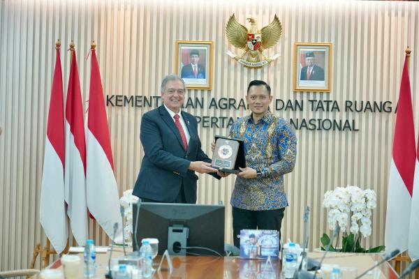 Menteri dari Uruguay Kunjungi Kementerian ATR/BPN, Pelajari Kebijakan Pertanahan...